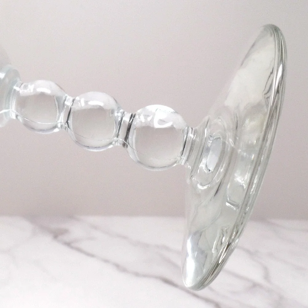 Vintage Libbey Knob Hill Coupe Glass, 4 oz (1950s) - Factory Flaw in Stem